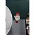 Artigo para decoracao natal miniatura preg. papai noel 3,5 - art lille (pct.c/10) - Imagem 4