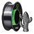 Filamento 3d pla silk aco escovado 1 kilo - multfila (rolo) - Imagem 1