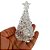 Artigo para decoracao natal mini arvore luz am. 6x10,5cm - art lille (unidade) - Imagem 4