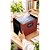 Pasta sanfonada plastica 12 div. premium de mesa vermel - dello (unidade) - Imagem 2