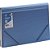 Pasta sanfonada plastica a4 12 div. premium azul - dello (unidade) - Imagem 1