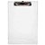 Prancheta plastica a4 pet clip de pressao cristal - dello (unidade) - Imagem 1