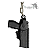 Chaveiro Mini Coldre - Preto - Imagem 1