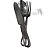 Talher Articulado Metal Eb - Imagem 1