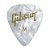 Palheta Gibson Pearloid Média Branca 12 Unidades - Imagem 1