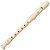 Flauta Doce Soprano Barroca Yrs24b Em Do Yamaha - Imagem 1