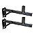 Kit 2 Suporte Ask Para Caixa De Som Ask Ch10 Fixo De Parede 4 Regulagem - Imagem 1