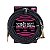 Cabo Ernie Ball Instrumento Braided P10 Em L 25Ft 7,62m Preto - Imagem 1