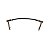 Cabo Ernie Ball Para Pedal Flat Ribbon P10 L 7cm Preto Blindado - Imagem 1