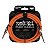 Cabo Ernie Ball Flex P10 Reto Reto 10ft 3,05m Laranja - Imagem 1