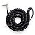 Cabo Santo Angelo Tornado Para Guitarra Espiral P10 Reto L 0,50mm 30ft 9,15m Preto - Imagem 2