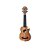 Ukulele Seizi Bora Bora Crush Soprano Acústico Koa Com Bag - Imagem 1