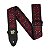 Correia Ernie Ball Jacquard Crimsom Royal Bloom P05369 Para Instrumentos - Imagem 1