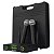 Microfone Sem Fio Pro Bass Duplo UHF UF 224 Digital Multi Frequencias - Imagem 2