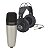 Kit Samson Com 1 Microfone Condensador C01 E 1 Fone De Estúdio SR850 - C01850 - Imagem 1