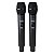 Microfone Sem Fio Santo Ângelo 2 Bastões 200 Canais SAS2011 Bateria Recarregável - Imagem 5