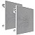 Par Caixas Jbl Arandelas Embutir Gesso 6co3q+ Quadrada 140w - Imagem 1