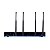 Microfone Sem Fio Dylan D-9500 Duplo Mão True Diversity Rack Uhf Com 4 Antenas e 2 Bastões - Imagem 3