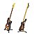 Mini Suporte Hercules GS402BB Guitarra e Baixo Compacto Pinos de Segurança na Base - Imagem 5