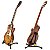 Mini Suporte Hercules GS402BB Guitarra e Baixo Compacto Pinos de Segurança na Base - Imagem 3