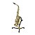 Suporte Hercules Saxofone Alto/Tenor DS630BB Sistema de Trava Auto Grip, Apoio Ajustável, Com Bag - Imagem 6