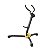 Suporte Hercules Saxofone Alto/Tenor DS630BB Sistema de Trava Auto Grip, Apoio Ajustável, Com Bag - Imagem 1