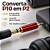 Plug Adaptador P10 Para P2 Estéreo Alra Ouro 18K Vermelho - Imagem 2