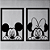 Composição de parede - Mickey e Minnie - Imagem 2