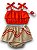 Fantasia MOANA BABY CIGANINHA - Imagem 1
