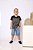Bermuda Jeans Infantil Clara com Detalhes Exclusivos e Durabilidade Superior - Imagem 1