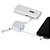 Cabo USB Retrátil 3 em 1 Entradas Lightning iPhone  V8 Android  Tipo C Android - Imagem 1
