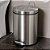 Cesto De Lixo 3l Inox C/ Pedal Abre Tampa Banheiro E Cozinha - Imagem 2