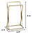 Suporte Porta Toalha De Bancada Para Lavabo Banheiro Dourado - Imagem 3