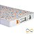 Colchão de Berço D20 modelo Americano 70x130x10A Face impermeavel Branco - Imagem 5