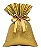 Saco de Presente Soft Touch Dourado - Imagem 1