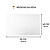 Papel De Seda 48x60 Pacote C/100 Folhas Branco - Imagem 3