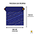 Papel De Presente Listras E Estrelas Azul Bobina 60 Cm X100 M - Imagem 3