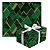 Papel De Presente Belgica Verde Bobina 60 Cm X100 M - Imagem 3