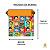 Papel De Presente Infantil Crianças Bobina 60 Cm X100 M - Imagem 3