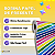 Papel De Presente Folha Dourada Bobina 60 Cm X100 M - Imagem 4