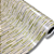 Papel De Presente Gotas Prata E Dourado Bobina 60 Cm X100 M - Imagem 1