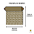 Papel De Presente Chevron Dourado Bobina 60 Cm X100 M - Imagem 5