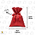 Saco Presente Soft 25x37 50 Unidades Embalagem Luxo Texturizado Vermelho - Imagem 6