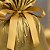 Saco Presente Soft 25x37 50 Unidades Embalagem Luxo Texturizado Dourado - Imagem 3