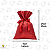 Saco Presente Soft 15x29 50 Unidades Embalagem Luxo Texturizado Vermelho - Imagem 5