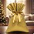 Saco Presente Soft 35X55 50 Unidades Embalagem Luxo Grande Dourado - Imagem 2