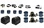 Buchas Bieleta Estabilizador Sprinter 310 312 313 Kit Dianteiro / Traseiro - Imagem 4