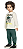 Conjunto Longo Infantil Menino Digital Jungle Natural - Imagem 1