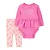 Conjunto menina Carter's Child of Mine, 2  peças - 12m - Imagem 1