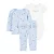 Conjunto Carter's Child of Mine, menina, 3 peças, 6-9M - Imagem 1